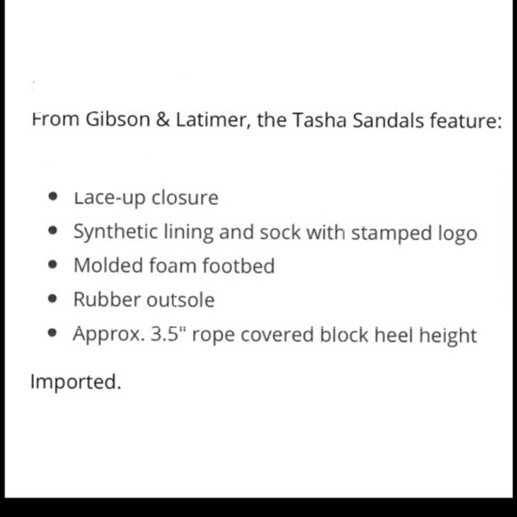 Gibson & Latimer Tasha Strappy Leather Lace Up Sandals π‘ - Picture 5 of 5
